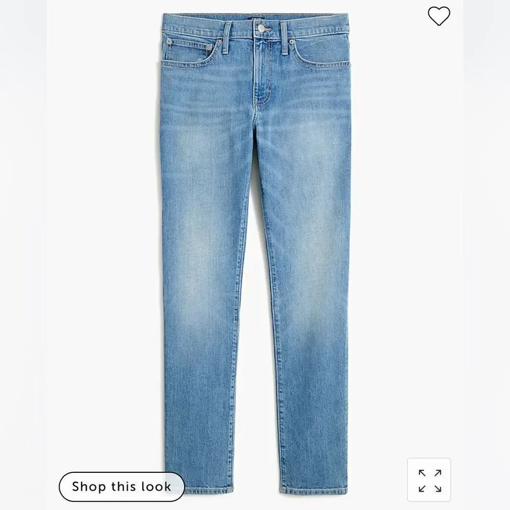 J. Crew Straight-fit jean in signature flex*
